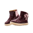 thumbnail image 2 of Botin Para Niña Charol Vino Super Comodas Calientitas rojo 17.5, 2 of 8