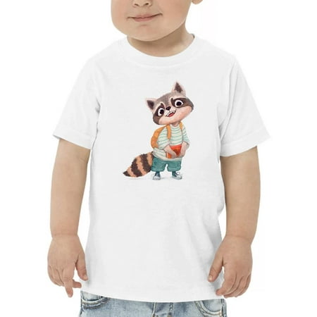 

Raccoon Ready For School T-Shirt Toddler -Image by Shutterstock 2 Toddler