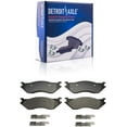 thumbnail image 5 of Detroit Axle - Front & Rear Disc Rotors Ceramic Brake Pads + Front Brake Calipers Replacement for Dodge Ram 1500 Durango - 10pc Set, 5 of 7