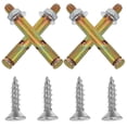 thumbnail image 1 of SEWCHICS 8Pcs Expansion Bolt Link Pin Attachments Zinc Plated For Securing Heavy Loads On Concrete Walls, 1 of 6