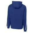 thumbnail image 6 of Sport Tek Adult Male Men Plain Long Sleeves Pullover Tr Royal/White Medium, 6 of 6
