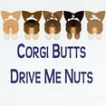 thumbnail image 2 of CafePress - Corgi Butts Drive Me Nuts Infant Creeper Body Suit - Long Sleeve Cotton Baby Bodysuit, 2 of 4