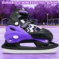 thumbnail image 6 of JZY Comfortable Kids Ice Skates with Breathable Fabric,Adjustable & Smooth Gliding for Boys & Girls (Ages 3-12),Perfect for Indoor and Outdoor Skating, 6 of 7