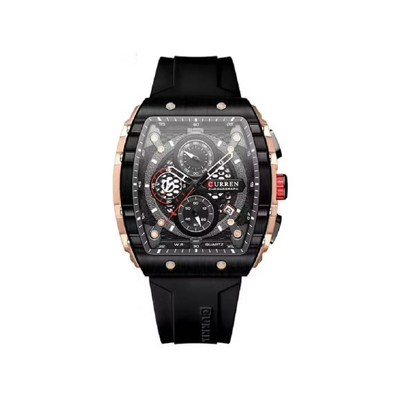 Reloj Curren KRED8201 negro Hombre Cuarzo
