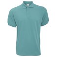 thumbnail image 1 of B&C Polo de manga corta Modelo Safran Hombre Caballero - Verano (Azul diva), 1 of 1