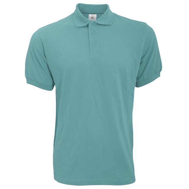 B&C Polo de manga corta Modelo Safran Hombre Caballero - Verano (Azul diva)