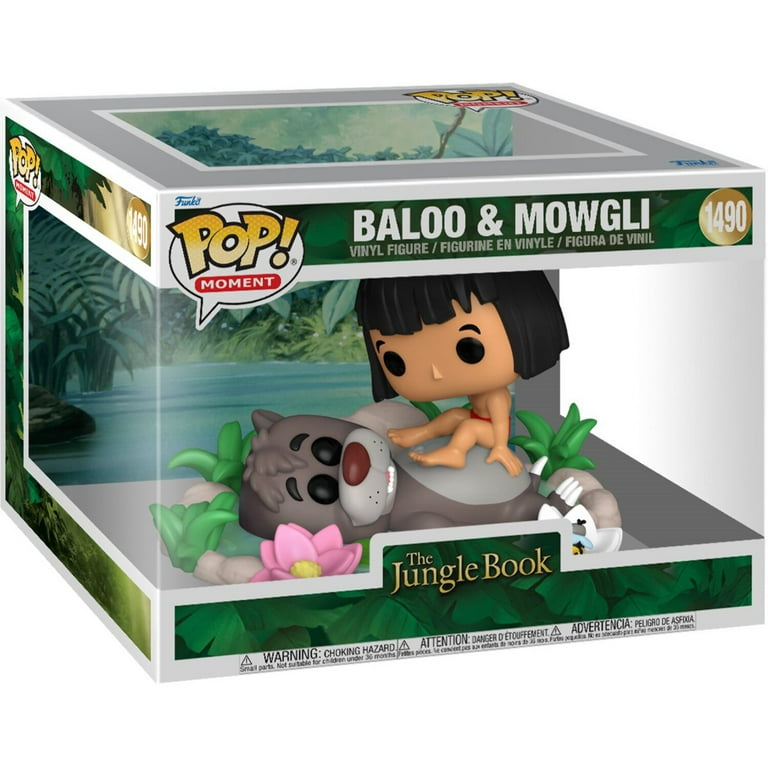 funko Baloo Mowgli ファンコ・バルー Amazon.com: Funko POP! Moment: The Jungle Book – Baloo Bear