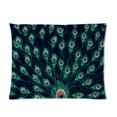 thumbnail image 1 of RYLABLUE Peacock Feathers Background Illustration Picture Pillow Cases 20x30 inches Two Sides Print, 1 of 1