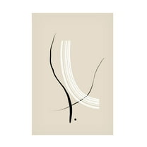 Trademark Fine Art uplusmestudio Composition Of Lines The Third Canvas Wall Art