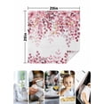 thumbnail image 4 of Pink Eucalyptus Leaves Cloth Napkins Set of 6 Reusable Dinner Napkins, Summer Botanical Watercolor Cocktail Napkin Washable Table Napkins for Wedding/Holiday Party/Baby Shower 20"x20", 4 of 7