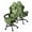 LW1-Green, variant on Huracan Velvet Fabric Gaming Chair Ergonomic Office Chair with Footrest High Back Gamer Chiar for Adults Video Gaming Chair with Massage Lumbar Cushion PC Gaming Chair for Home Office,Green