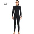 thumbnail image 4 of Eigraketly Traje de buceo de 3 mm Neopreno Buena elasticidad Trajes de baño amigables con la piel Protector solar fuerte Camisa de traje de Deportes acuáticos Mujer Negro XS, 4 of 6