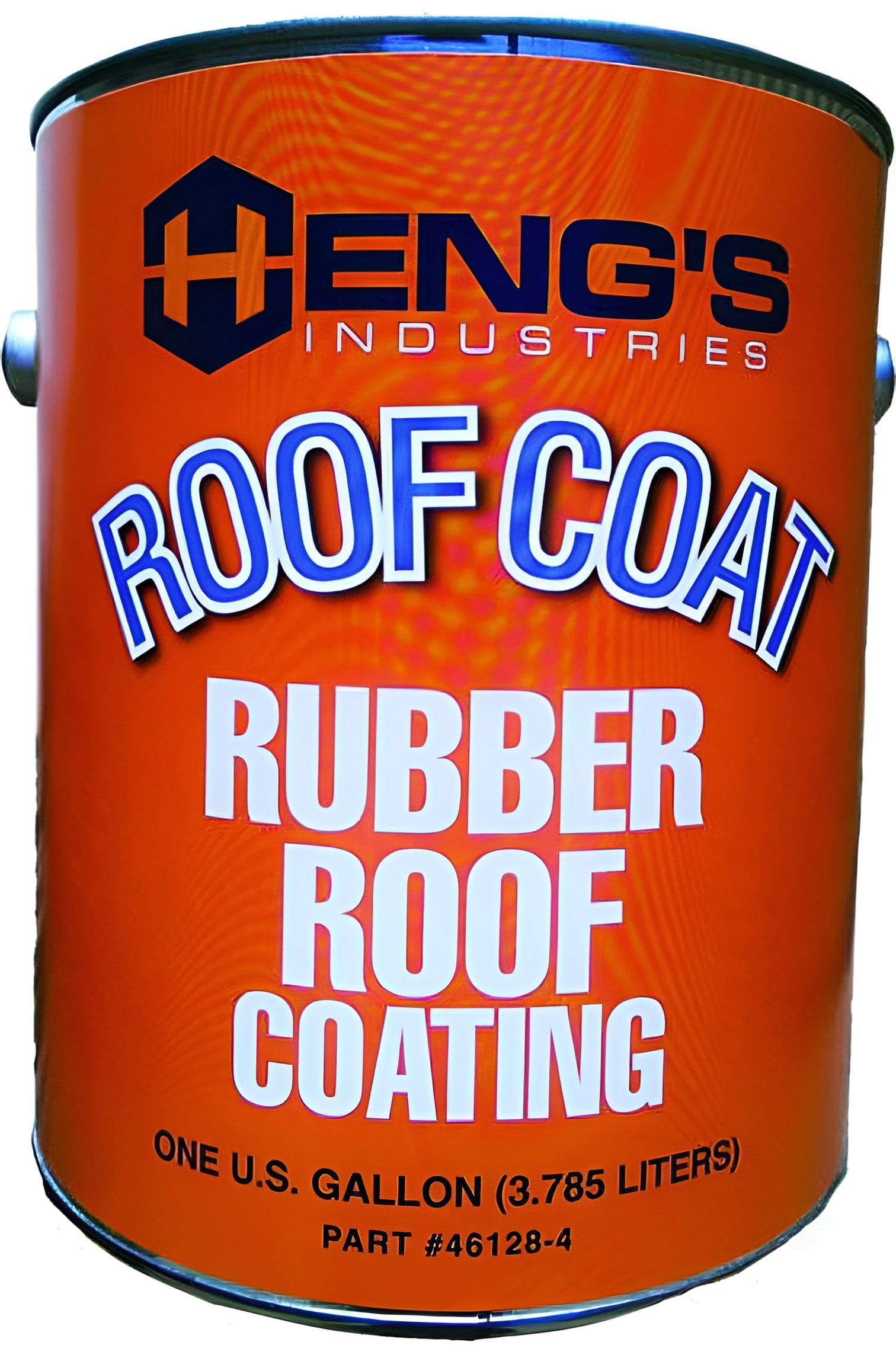 Hengs 46128-4 - 128 oz. Fibered EPDM Rubber White Roof