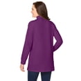 thumbnail image 2 of Woman Within Plus Size Perfect Long-Sleeve Mockneck Tee (Petite Available), 2 of 6