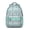 Greenish-blue-10, variant on Retro Vintage Shark Art Backpack - Ergonomic Design for Commuters, Waterproof Exterior, Front Zip Pocket for Easy Access