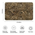 thumbnail image 3 of Grassland Camo Brown Plants Pattern Bathroom Rugs Mat,Non Slip Microfiber Bathroom Rug,Rubber Backing,Soft Bathroom Mats for Bathroom Floor,Tub and Shower,17x27in(43x68cm), 3 of 5
