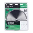 thumbnail image 2 of Hitachi HardiBlade 10 in. Dia. x 5/8 in. 18108 Polycrystalline Diamond Fiber Cement Blade 6 teeth, 2 of 2