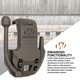 thumbnail image 4 of Walkie Talkie Attachment Walker's Razor, 22 canales, paquete de 3, 4 of 6