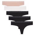thumbnail image 1 of Paquete de 5 Tangas de Microfibra para Mujer Lucky Brand, 1 of 6