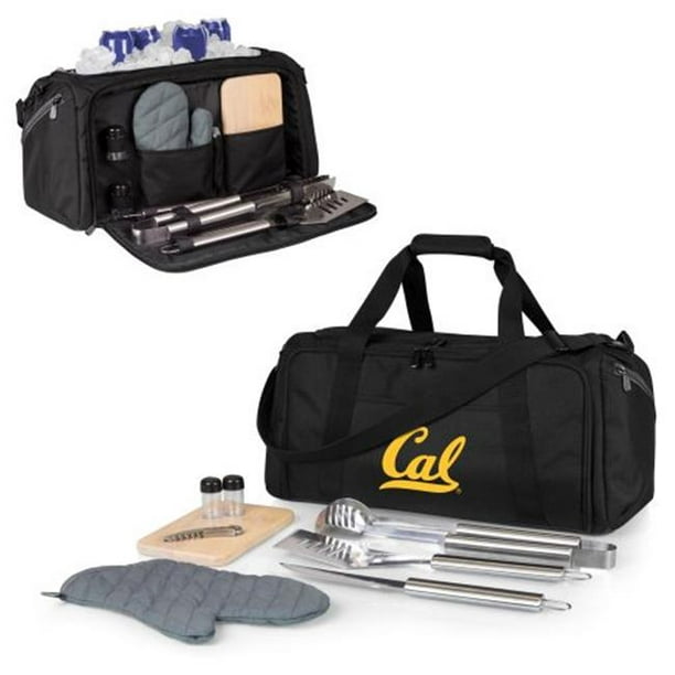 Picnic Time 757-06-175-074-0 Cal Ours BBQ Kit Cooler&44; Noir