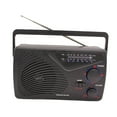 thumbnail image 2 of Bunblic Portable Radio Transistor Radio Elderly Retro Design Tabletop with Handle Multifunctional Decor Easy to Use Indoor Home FM AM, 2 of 8