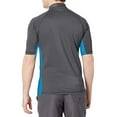 thumbnail image 2 of Kanu Surf Men's Mercury UPF 50+ Rashguard, Charcoal, Large, 2 of 3