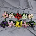thumbnail image 5 of Artificial Morning Glory, Ongmies 6 Artificial Morning Glory Flower Bouquets – Silk Wedding Decoration & Soft Floral Arrangement, 1*Simulation Flower, 5 of 9