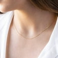 thumbnail image 7 of Dainty Layered Choker Necklace  Handmade 14K Gold Plated Y Pendant Necklace Multilayer Bar Disc Necklace Adjustable Layering Choker Necklaces for Women, 7 of 7