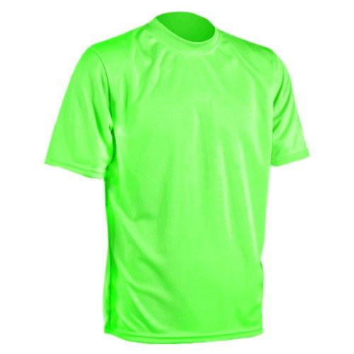 lime green running shirt