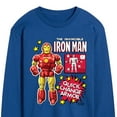 thumbnail image 3 of Marvel Iron Man - Action Figure - Men's Long Sleeve Graphic T-Shirt, 3 of 5