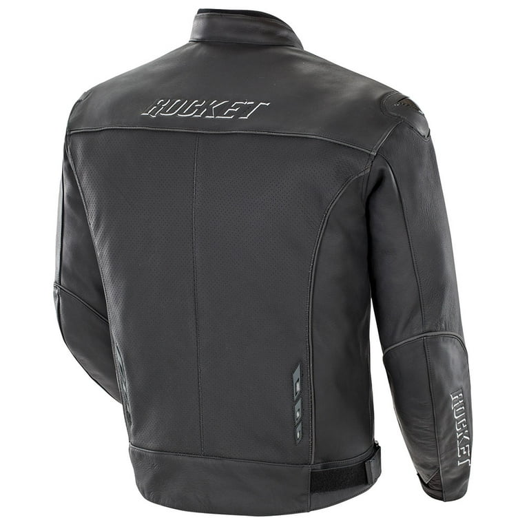 Joe Rocket Hyperdrive Jacket Black Perforated Mens size 46