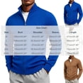 thumbnail image 3 of Frnrwgo Men's Cardigan Sweater Loose Fit Solid Color Long Sleeve Knit Casual Winter Outerwear Top, 3 of 5