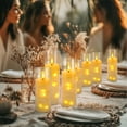 thumbnail image 3 of Set de velas CAKETYCG de 24 piezas, LED sin llama con control remoto y temporizador, 3 of 9