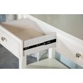 thumbnail image 3 of Coaster Table Basse Blanche Rectangulaire à 2 Tiroirs Home Furniture, 3 of 4