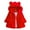 Red, variant on Monfince Girls Winter Warm Coats Ear Hooded Faux Fur Fleece Jacket Beige 1-2T