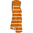 thumbnail image 2 of Wycnly Summer Dresses for Women Dresses for Women 2025 Loose Beach Boho Maxi Tank Dresses with Pocket Womens Fashion Striped Print V-Neck Sleeveless Long Sun Dresses, 2 of 5