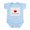 Sky Blue, variant on CafePress - Tai Chi Chuan Infant Creeper - Baby Light Bodysuit, Size Newborn - 24 Months