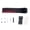 Black red lines, variant on Take Control Nylons Straps for Gaming Mechanical Keyboards Simple Pastable Decorative Straps PU Screws Tape