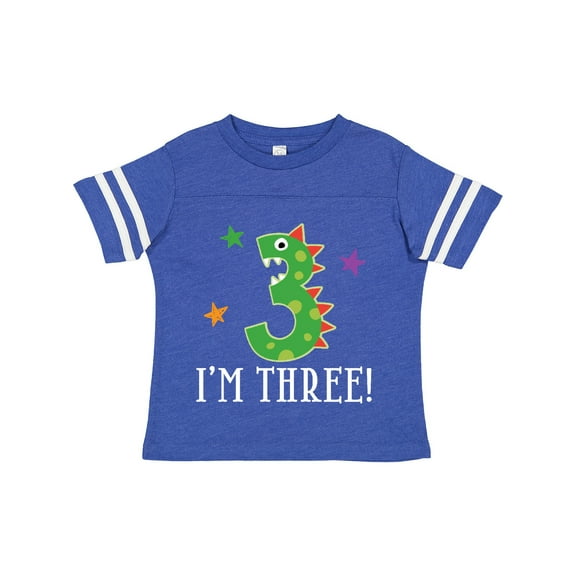Inktastic 3rd Birthday Dinosaur Party Boys or Girls Toddler T-Shirt