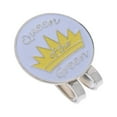 thumbnail image 1 of S SERENABLE New Alloy Crown Golf Ball Marker with Hat Clip Set Golfer Gift, 1 of 6