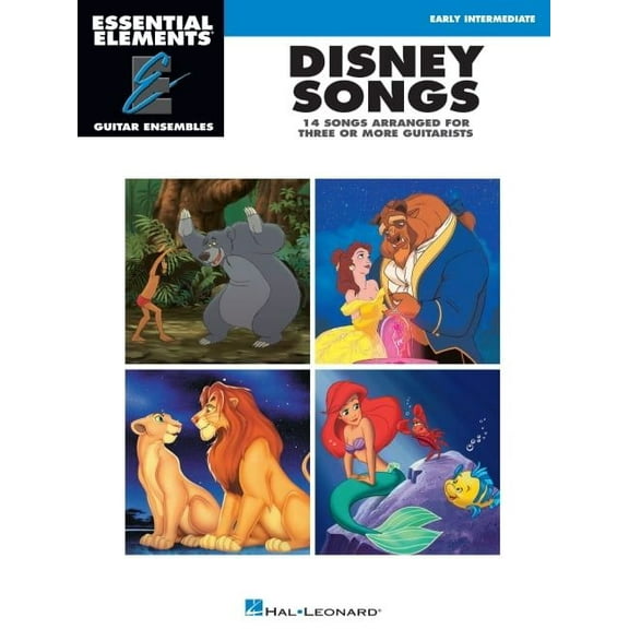 Disney Songs: Essential Elements Guitar Ensembles Early Intermediate Level, (Paperback)