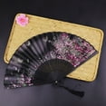 thumbnail image 5 of TIELUTT Handheld Paper Fan Set Chinese Ancient Style Decorative Fans For Brunch Decorations and Hanging Paper Fans and Flower Paper Decorations for Party Birthday Tissue Paper Butterflies Party Decor, 5 of 5