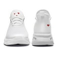 thumbnail image 6 of Coolcustomize Women's Valentine's Day Couple Sneakers Compatible for Matching with Him - Low-top Breathable Lightweight Trainers with Cushioning (Romantic Heart & Couple Design) - Ideal Gift for Her, 6 of 10