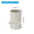thumbnail image 2 of Unique Bargains 3' HVAC Duct Manual Volume Damper, 2 Pack PP Adjustment Flame Retardant Airflow Backdraft Damper Control Beige, 2 of 5