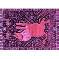 thumbnail image 1 of Ahgly Company Indoor Rectangle Animal Purple Traditional Area Rugs, 8' x 12', 1 of 4