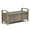 Distressed Gray, variant on Simpli Home Warm Shaker Entryway Storage Bench