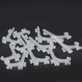 thumbnail image 3 of 12Pcs 3 Inch Plastic Easels or Plate Holders Display Dinner Plate (Transparent), 3 of 7