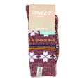 thumbnail image 2 of Pawz by Bearpaw Women's Terry Lined Recycled Cotton Boot Socks, 2-Pack, 2 of 2