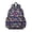 Excavator and Cloud Blue Pattern, variant on Excavator and Cloud Blue Pattern Cute School Backpack with Padded Back and Adjustable Shoulder Straps 13.4"x11"x4.7"