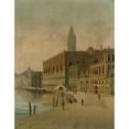 thumbnail image 3 of August Von Siegen 20x24 Black Modern Framed Museum Art Print Titled - Venice 1, 3 of 5